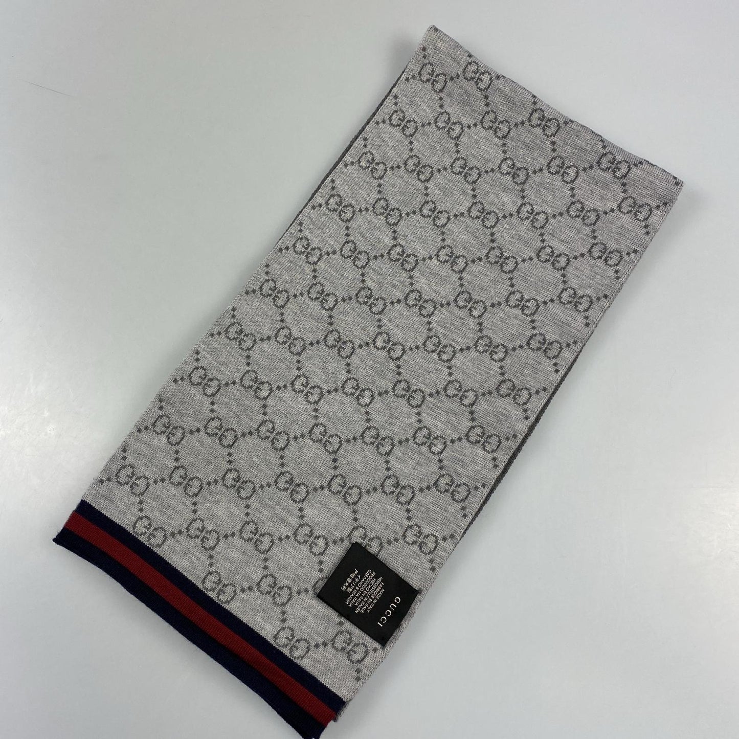 【中古】GUCCI | グッチ GG柄 マフラー 325806 3G206 国内正規品