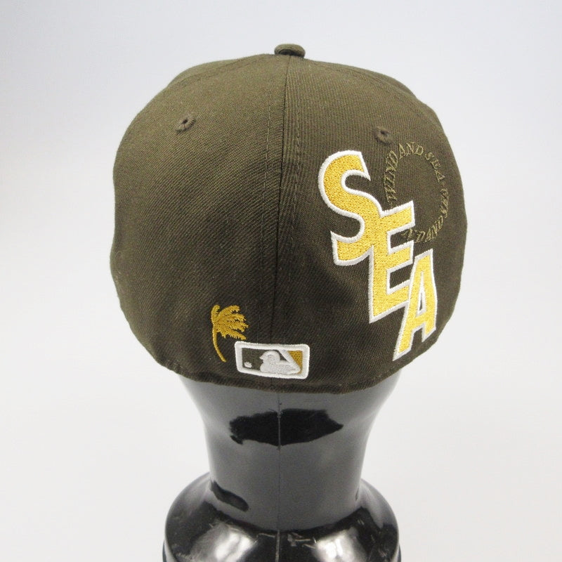 【中古】WIND AND SEA | ウィンダンシーウインダンシー San Diego Padres キャップ ブラウン