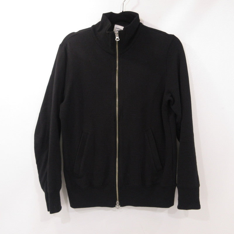 【中古】LOOPWHEELER | ループウィラー 吊り編みトラックジャケット ジャージ ブラック サイズ:S