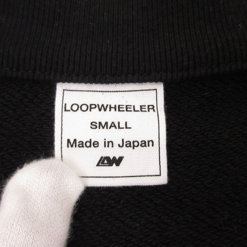 【中古】LOOPWHEELER | ループウィラー 吊り編みトラックジャケット ジャージ ブラック サイズ:S