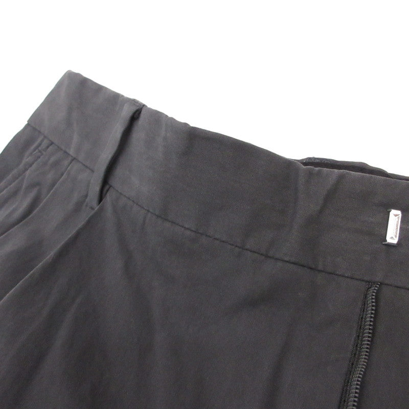 【中古】DRIES VAN NOTEN | ドリスヴァンノッテン コットン2タックスラックス その他ボトムス グレー サイズ:46