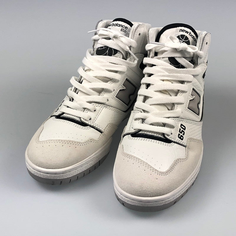 【中古】NEW BALANCE | ニューバランス スニーカー BB650RWH ホワイト 29cm