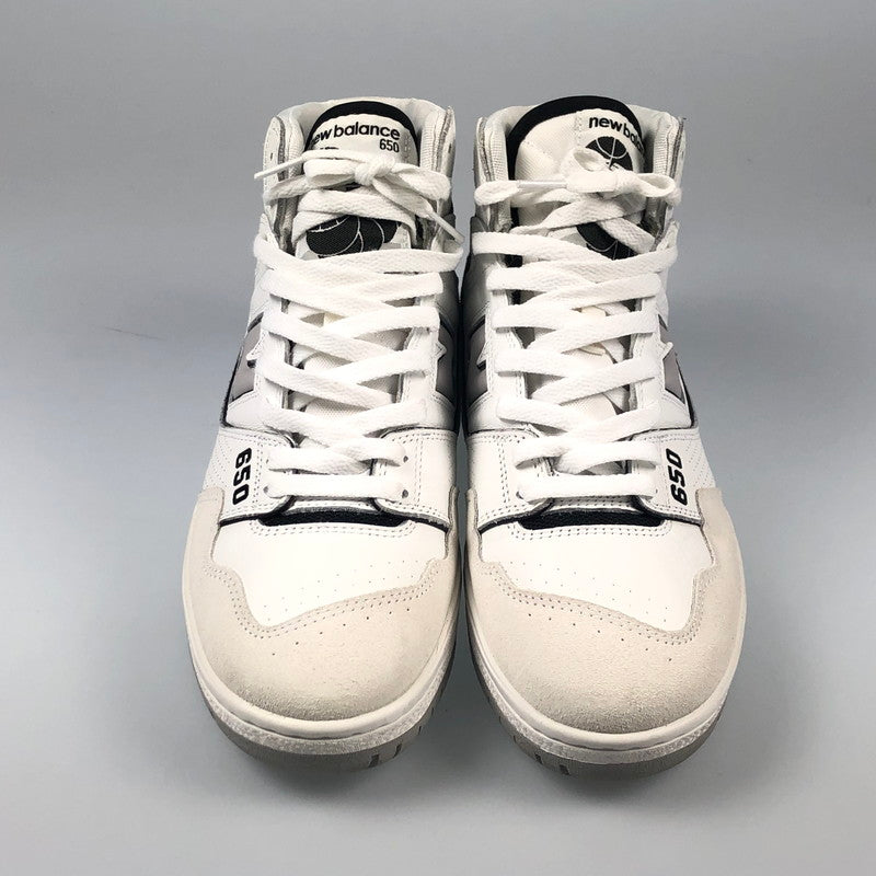 【中古】NEW BALANCE | ニューバランス スニーカー BB650RWH ホワイト 29cm
