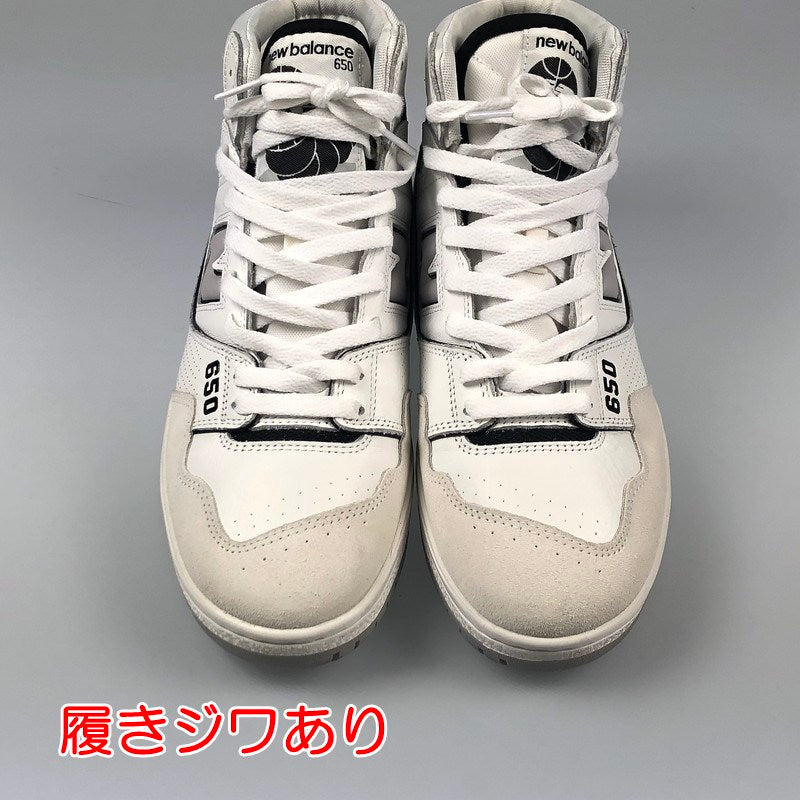 【中古】NEW BALANCE | ニューバランス スニーカー BB650RWH ホワイト 29cm