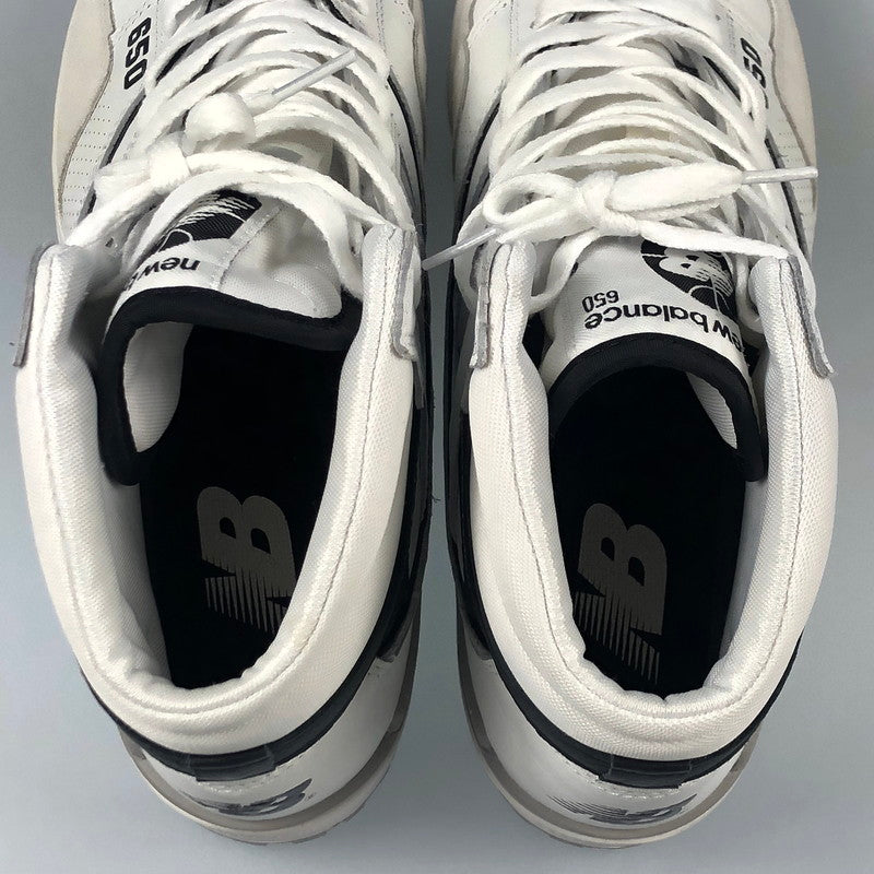 【中古】NEW BALANCE | ニューバランス スニーカー BB650RWH ホワイト 29cm