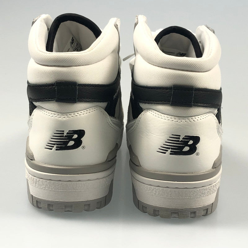 【中古】NEW BALANCE | ニューバランス スニーカー BB650RWH ホワイト 29cm
