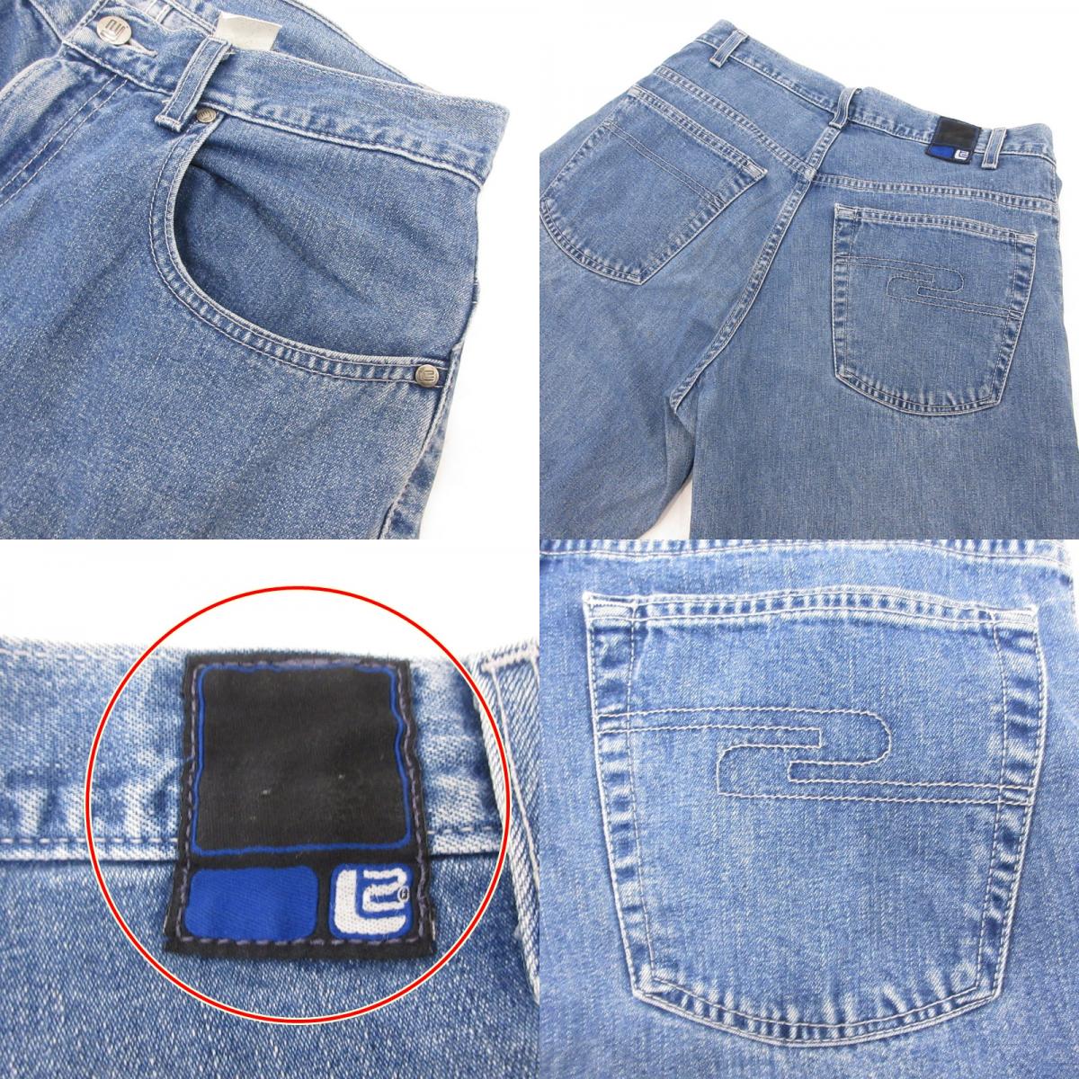 【中古】Levi's | リーバイス L2 BAGGY デニムパンツ 年式:90s ライトブルー