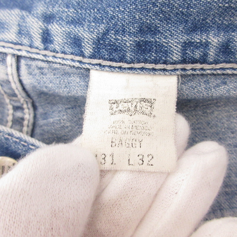 【中古】Levi's | リーバイス L2 BAGGY デニムパンツ 年式:90s ライトブルー