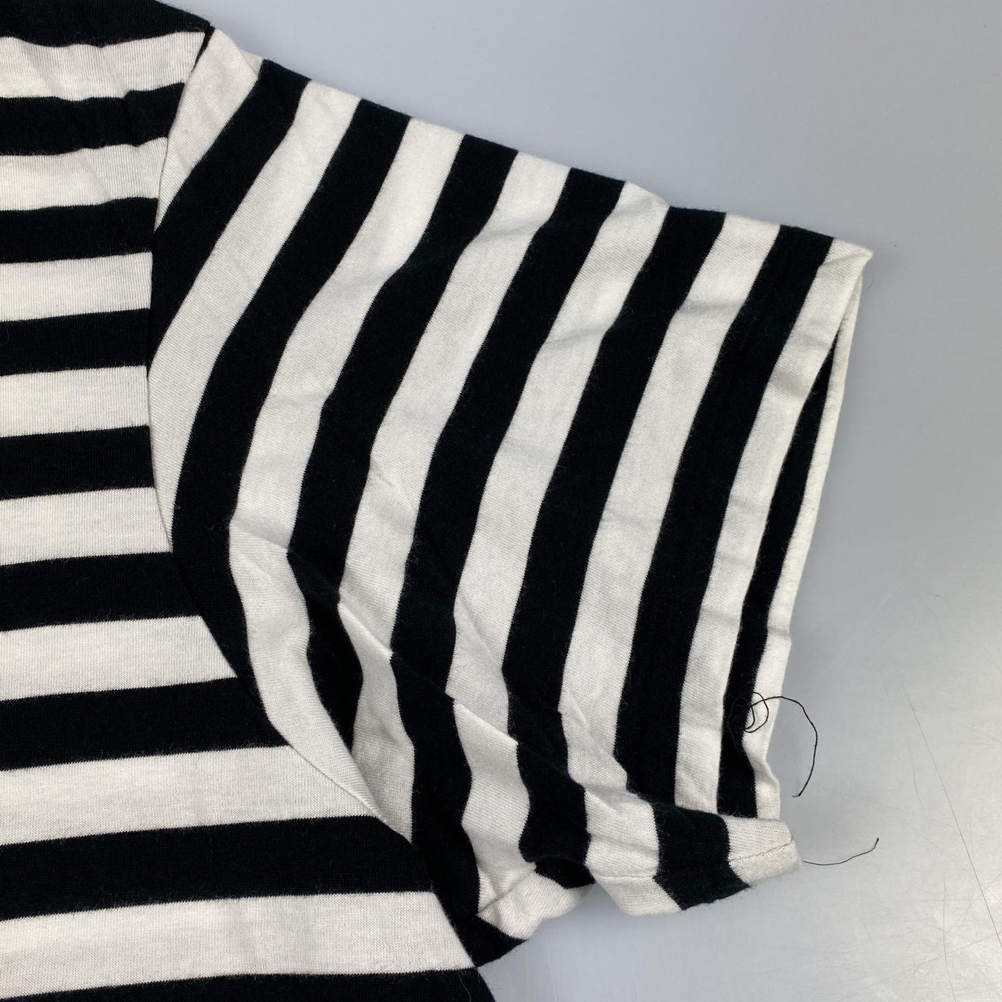 【中古】Yohji Yamamoto POUR HOMME | ヨウジヤマモトプールオム BORDER STAFF TEE カットソー HW-T14-270 サイズ:3