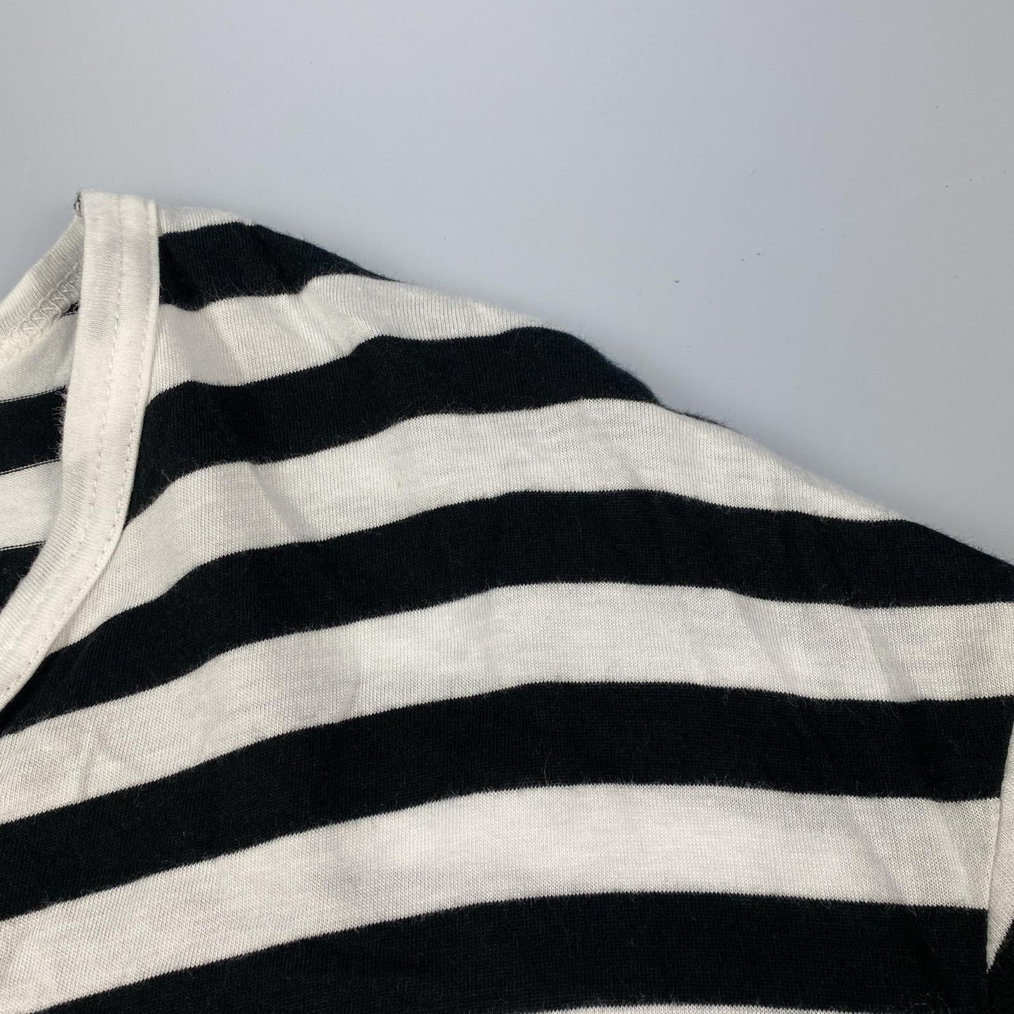 【中古】Yohji Yamamoto POUR HOMME | ヨウジヤマモトプールオム BORDER STAFF TEE カットソー HW-T14-270 サイズ:3