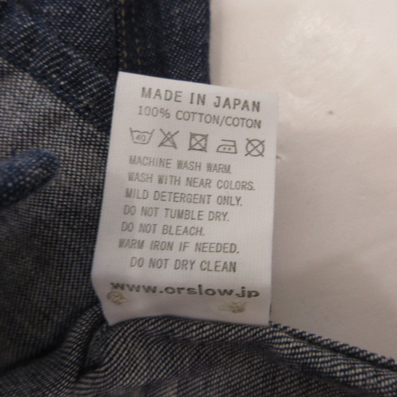 【中古】orSlow | オアスロウ BUTTON DOWN SHIRT その他トップス ネイビー サイズ:2