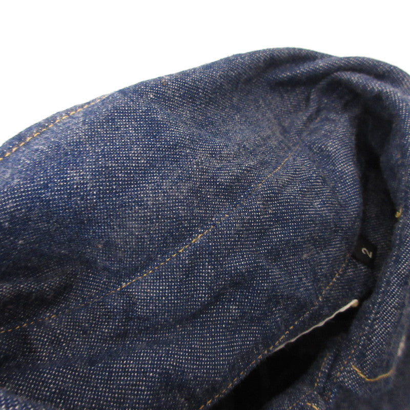 【中古】orSlow | オアスロウ BUTTON DOWN SHIRT その他トップス ネイビー サイズ:2