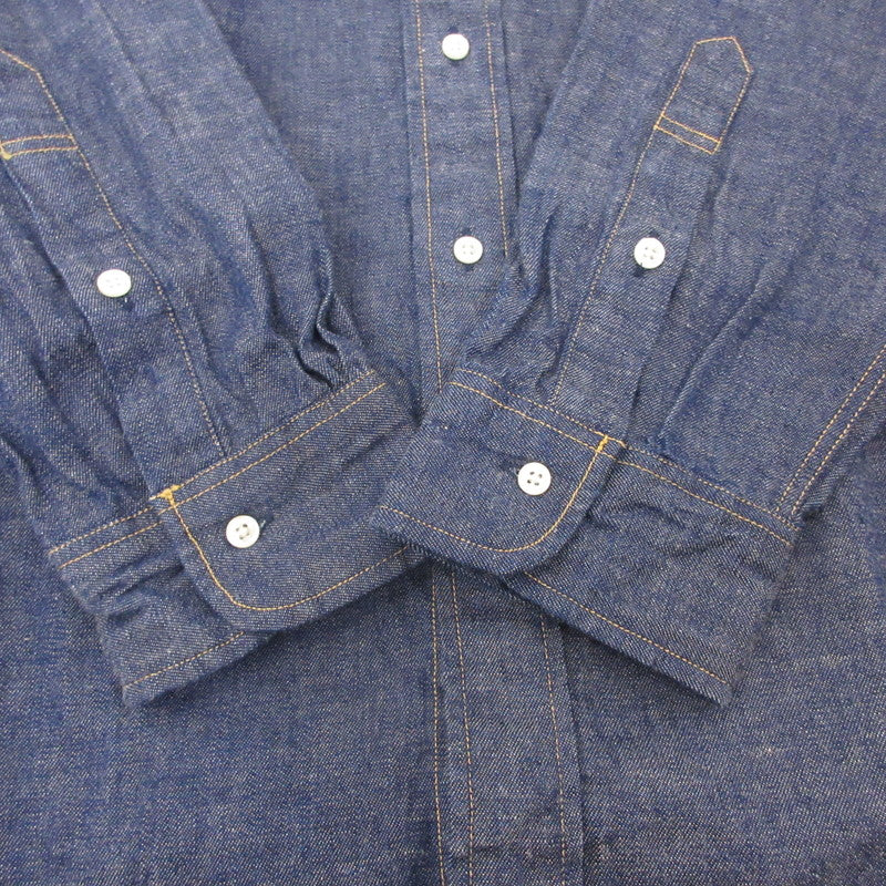 【中古】orSlow | オアスロウ BUTTON DOWN SHIRT その他トップス ネイビー サイズ:2