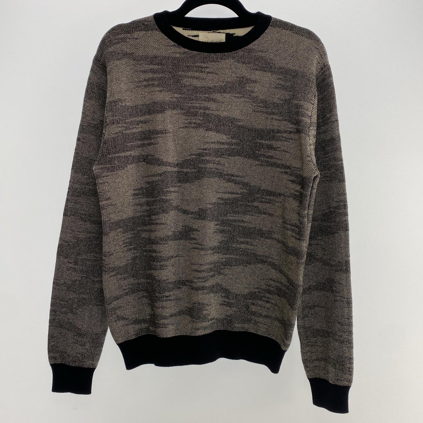 【中古】SATURDAYS NYC | サタデーズ サタデイズ セーター BBM-1528-A グレー サイズ:S