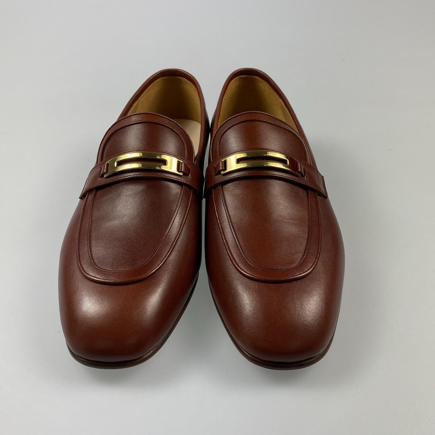 【中古】 EVENING LOAFER ローファー A6603 UK7(26.0cm程度) ブラウン
