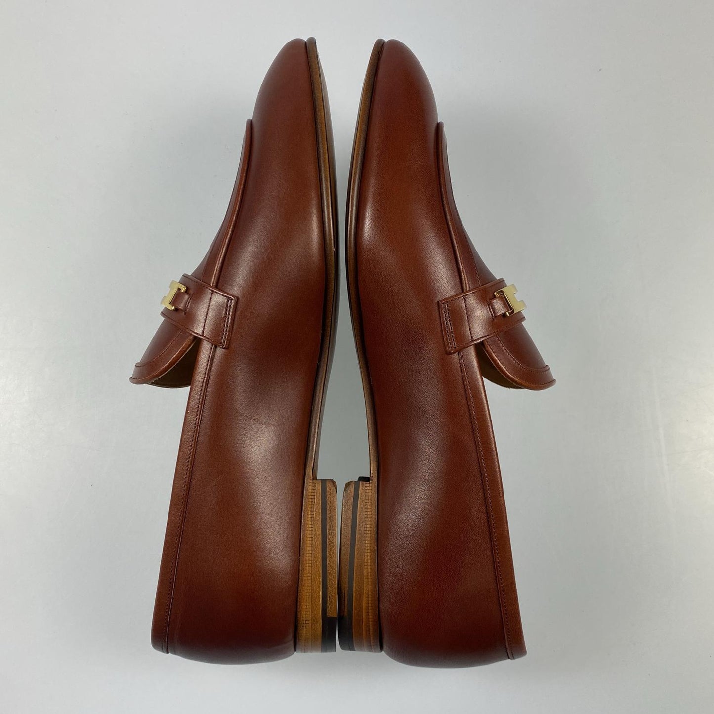 【中古】 EVENING LOAFER ローファー A6603 UK7(26.0cm程度) ブラウン
