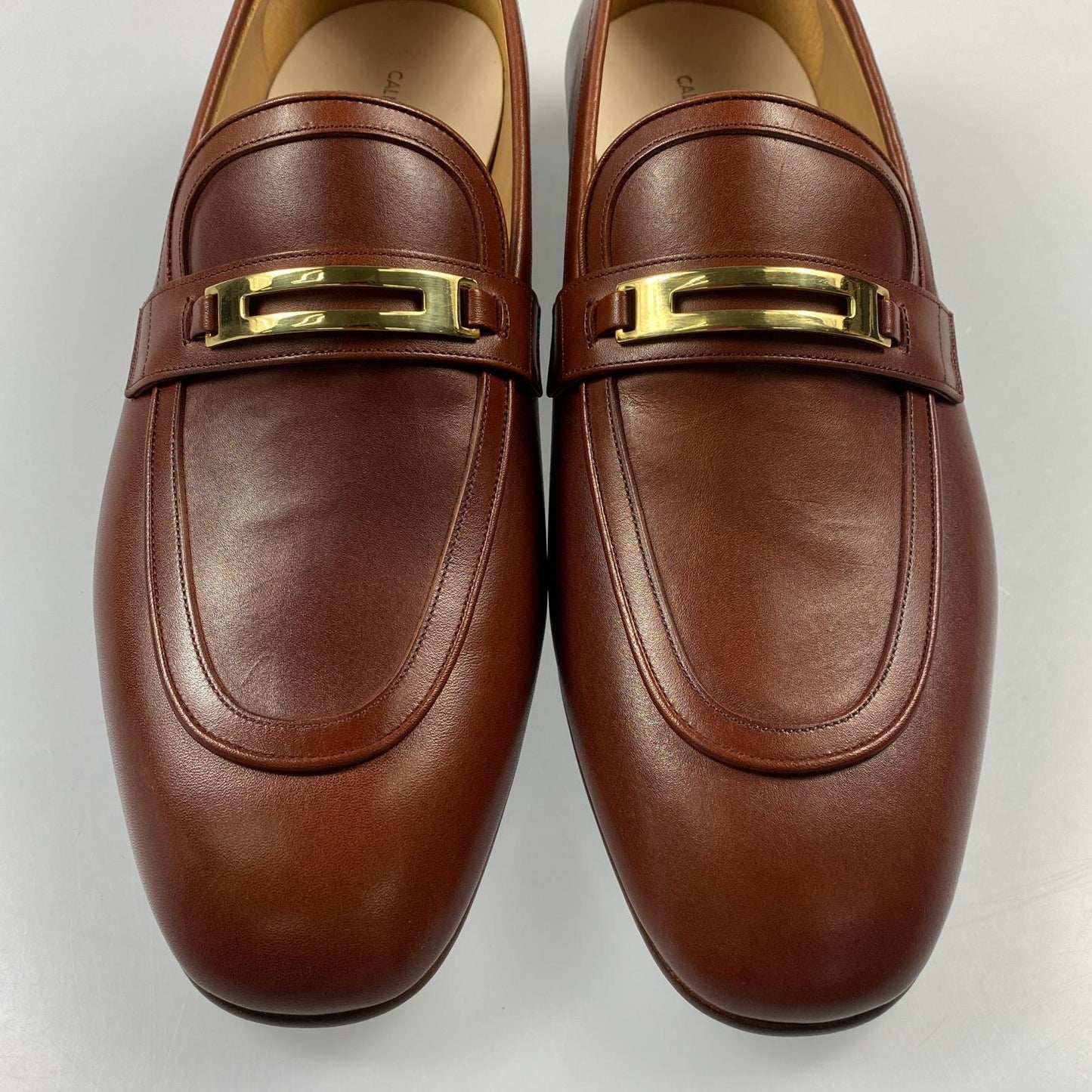 【中古】 EVENING LOAFER ローファー A6603 UK7(26.0cm程度) ブラウン
