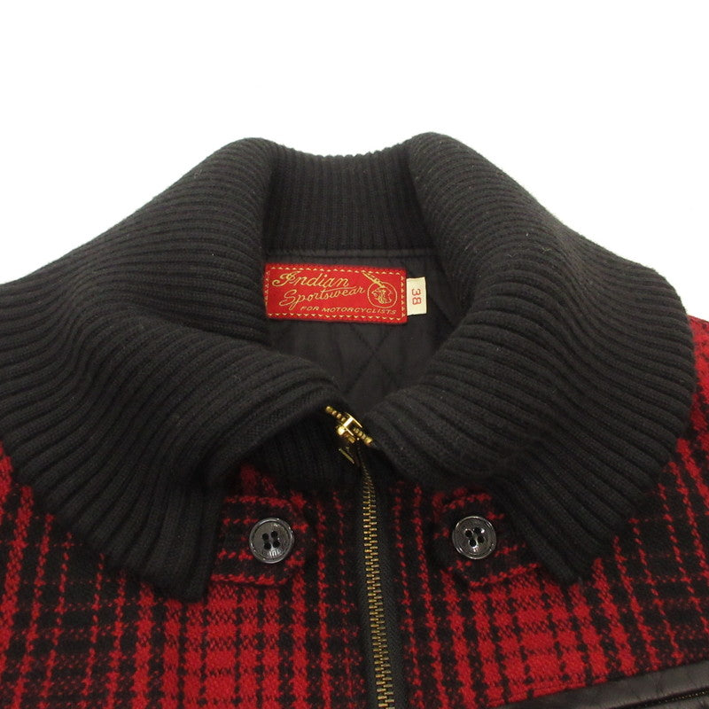 【中古】INDIAN MOTORCYCLE | インディアンモーターサイクル AWARD JACKET その他アウター IM12322 サイズ:38