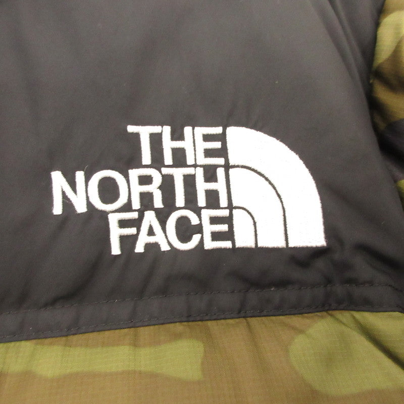 【中古】THE NORTH FACE | ザ・ノースフェイス Novelty Nuptse Jacket ダウンジャケット ND91842 カモ サイズ:L