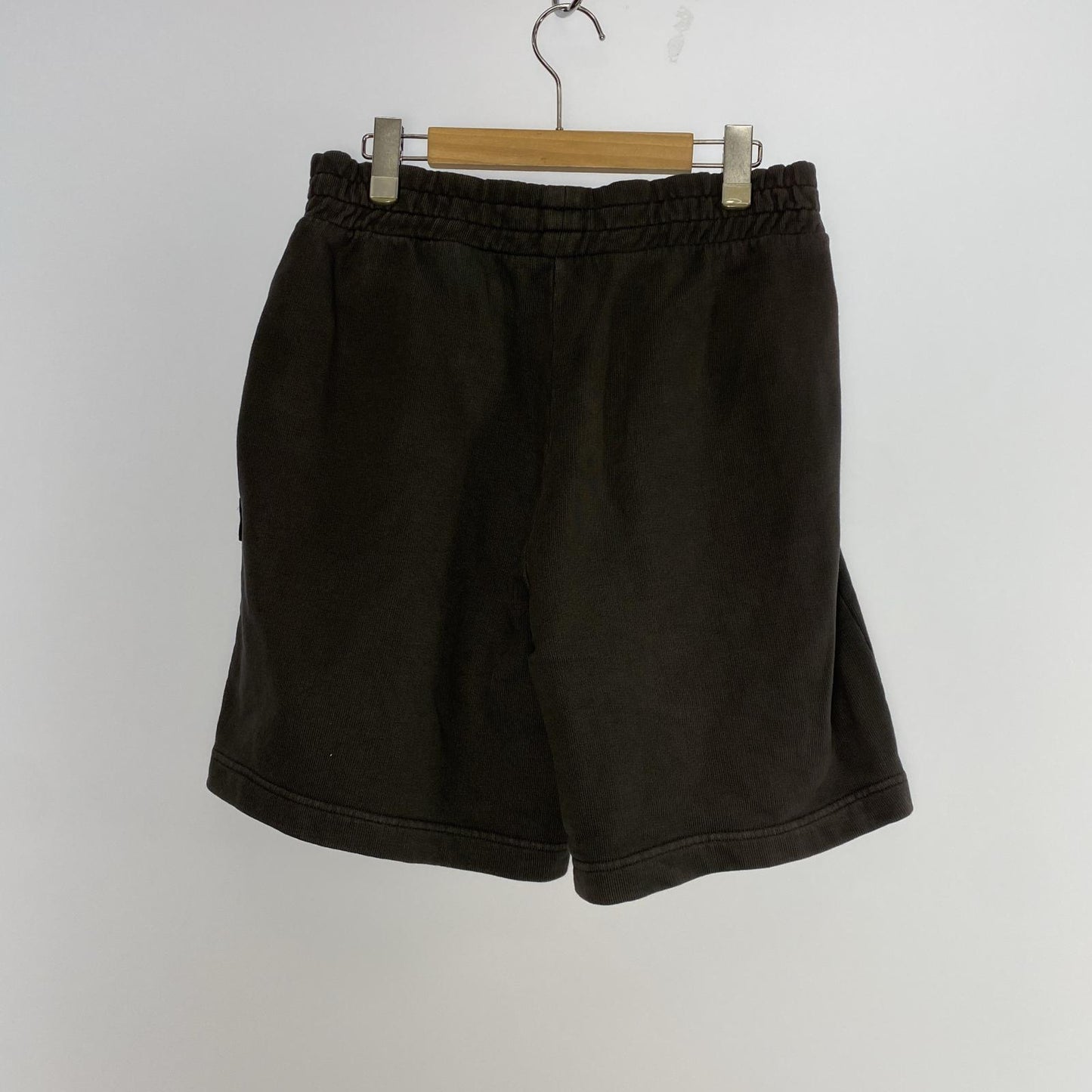 【中古】Palm Angels | パームエンジェルス Bermuda In Felpa ショートパンツ PMCI010S24FLE003 国内正規品 グレー サイズ:XS