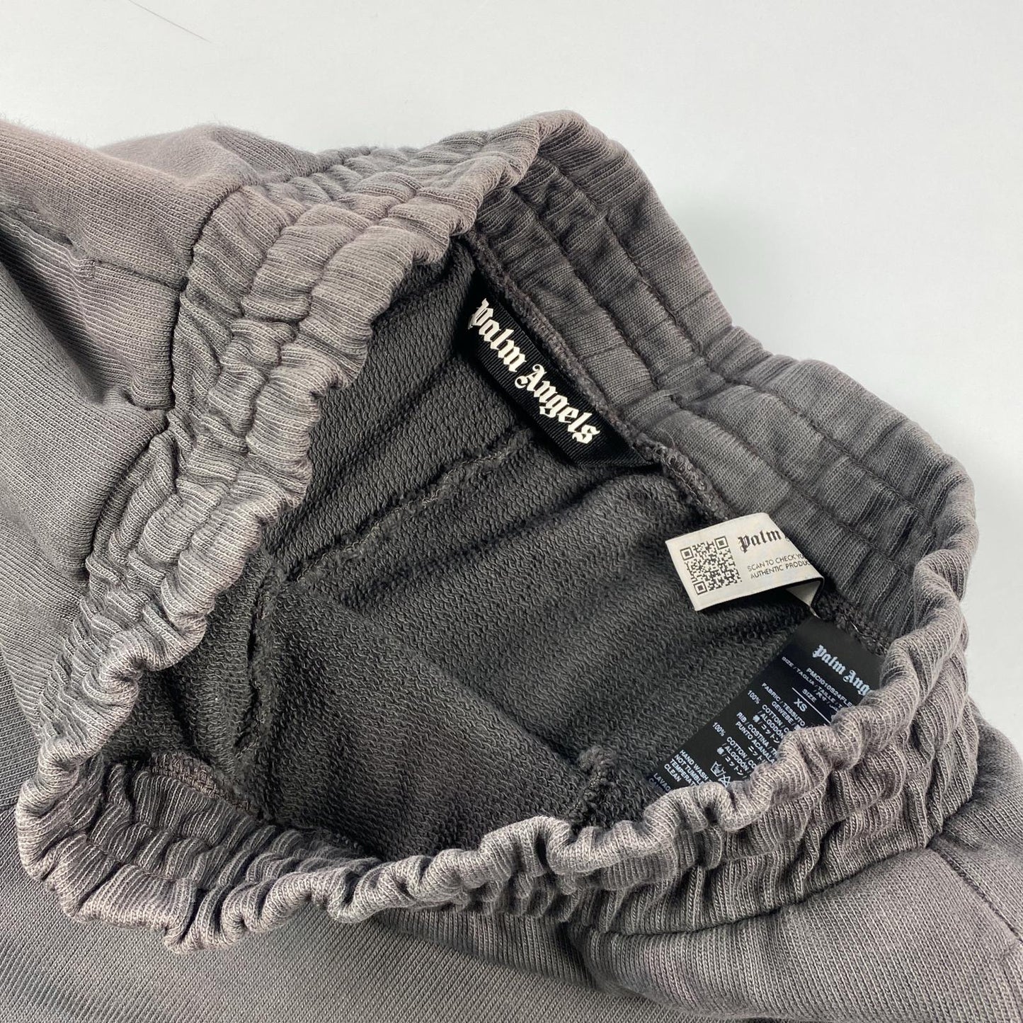 【中古】Palm Angels | パームエンジェルス Bermuda In Felpa ショートパンツ PMCI010S24FLE003 国内正規品 グレー サイズ:XS