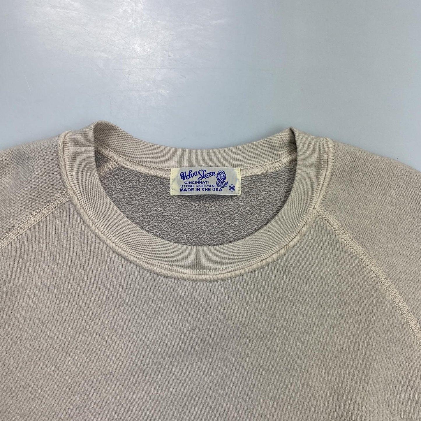 【中古】Velva Sheen | ベルバシーン 8oz PIGMENT FREEDOM SWEAT スウェット 101747 ホワイト サイズ:M
