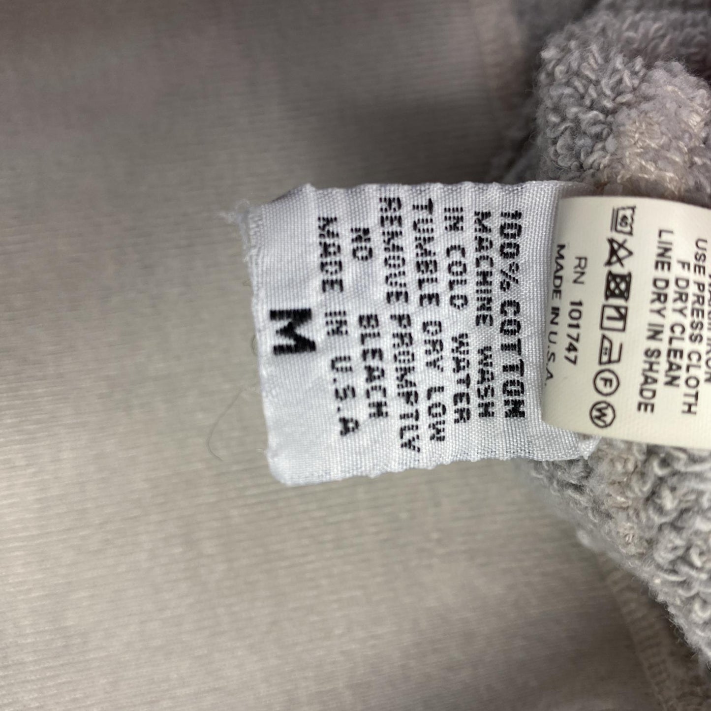 【中古】Velva Sheen | ベルバシーン 8oz PIGMENT FREEDOM SWEAT スウェット 101747 ホワイト サイズ:M