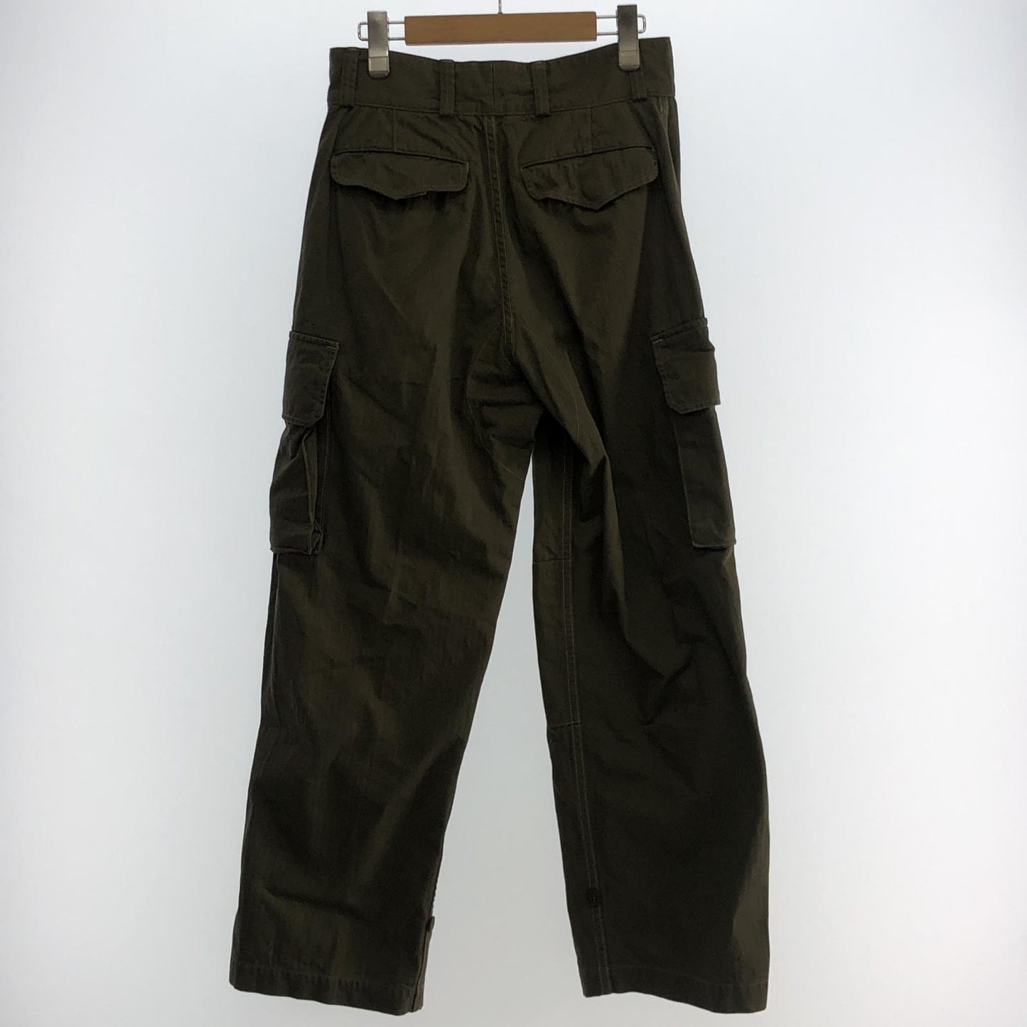 【中古】orSlow | オアスロウ M-47 French Army Cargo Pant カーゴパンツ オリーブ サイズ:S