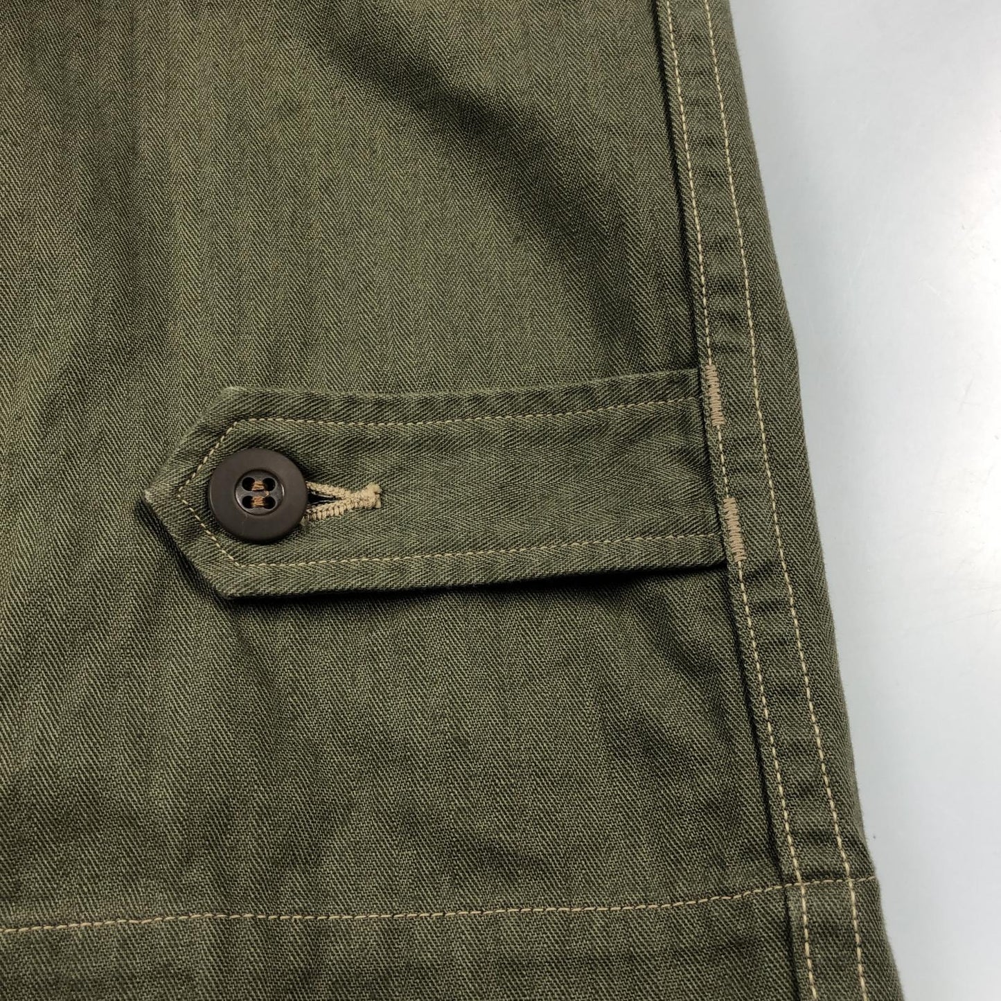 【中古】orSlow | オアスロウ M-47 French Army Cargo Pant カーゴパンツ オリーブ サイズ:S