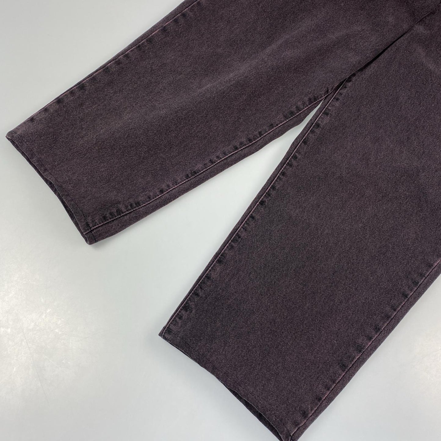 【中古】EDWIN | エドウィン WIDE TAPERD デニムパンツ K80230 パープル サイズ:S