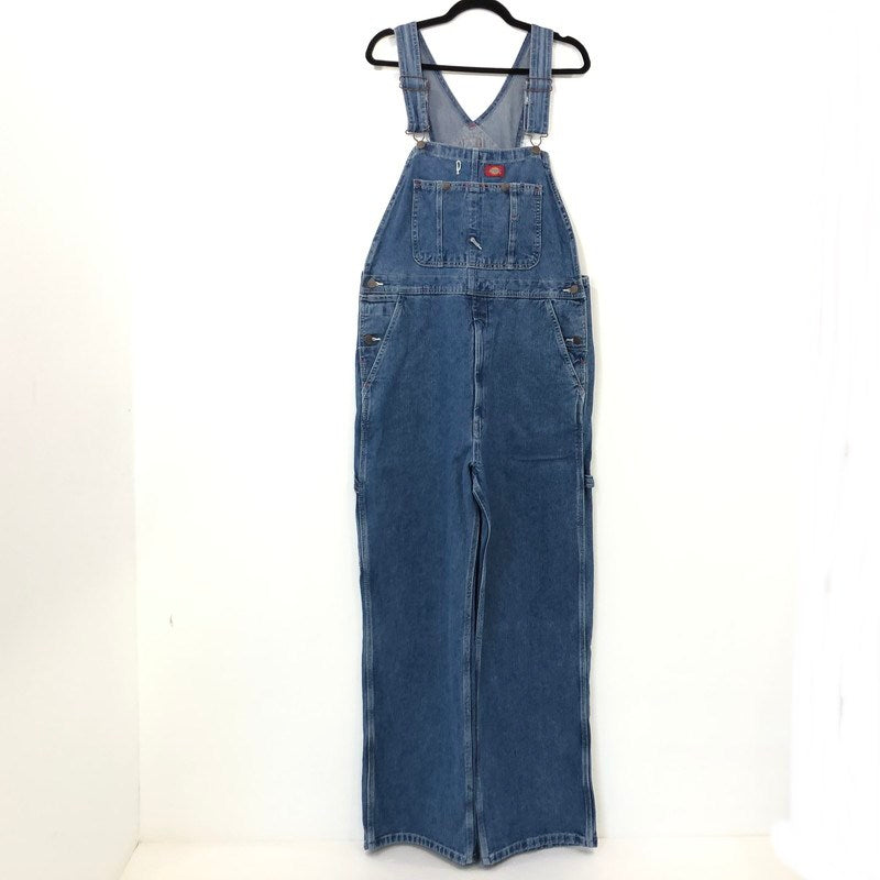 【中古】Dickies | ディッキーズ STONEWASHED INDIGO BIB OVERALL オーバーオール 8396SNB W:34 ブルー