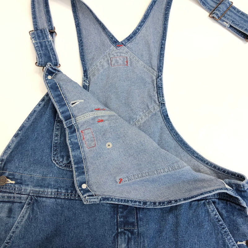 【中古】Dickies | ディッキーズ STONEWASHED INDIGO BIB OVERALL オーバーオール 8396SNB W:34 ブルー