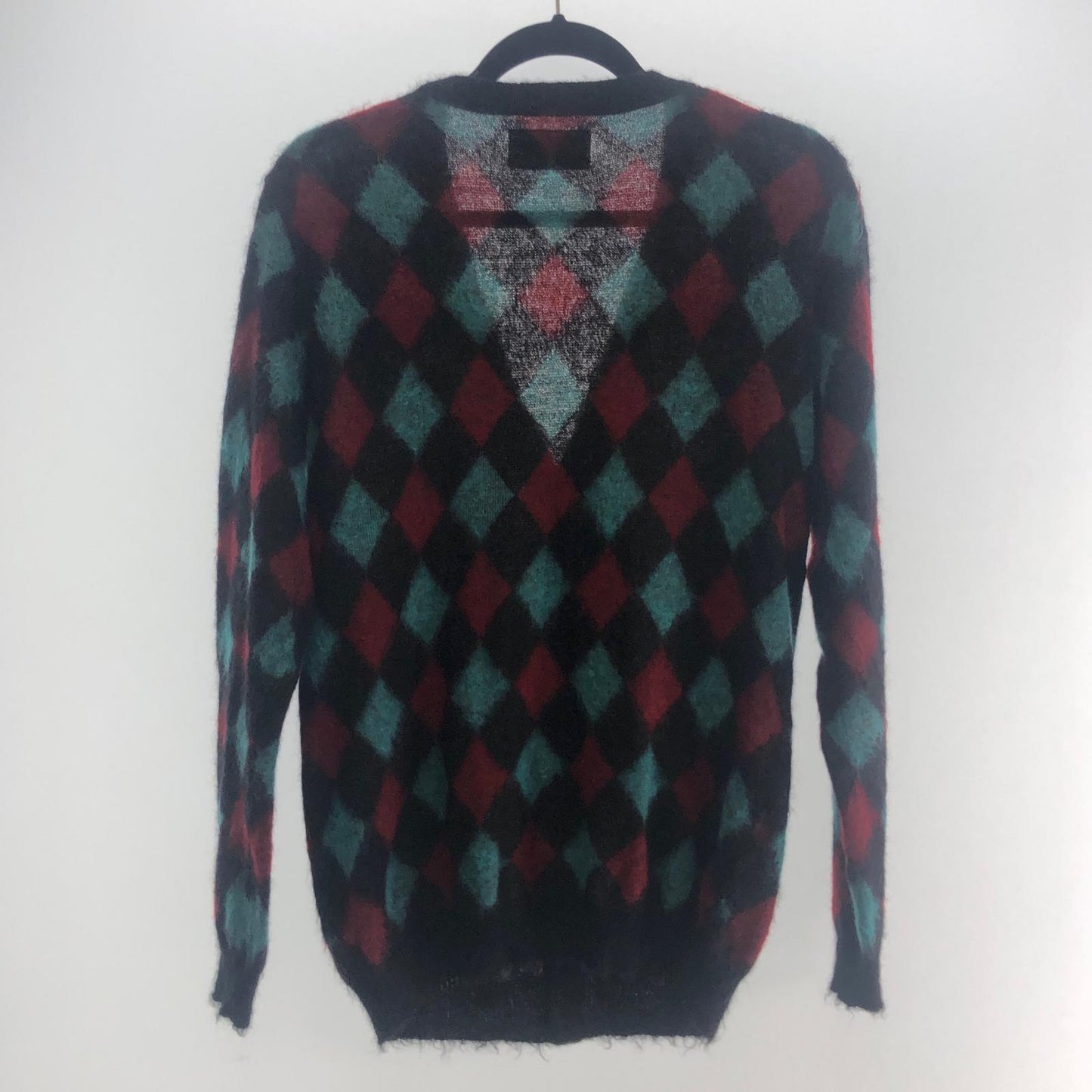 【中古】WACKOMARIA | ワコマリア DIAMOND MOHAIR CARDIGAN カーディガン 11AW-KNT-01 2011A/W サイズ:L