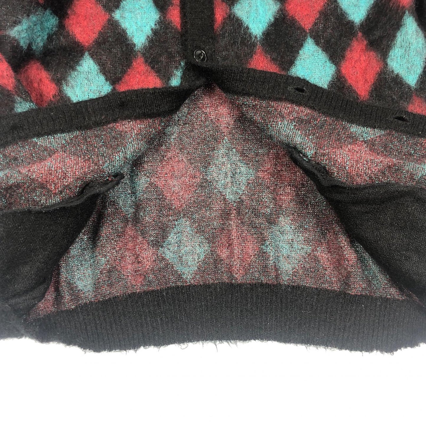 【中古】WACKOMARIA | ワコマリア DIAMOND MOHAIR CARDIGAN カーディガン 11AW-KNT-01 2011A/W サイズ:L