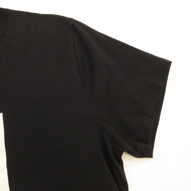 【中古】CELINE | セリーヌ Labyrinthe Show Invitation Tee 半袖Tシャツ 2X308605G 国内正規品 ブラック サイズ:XL