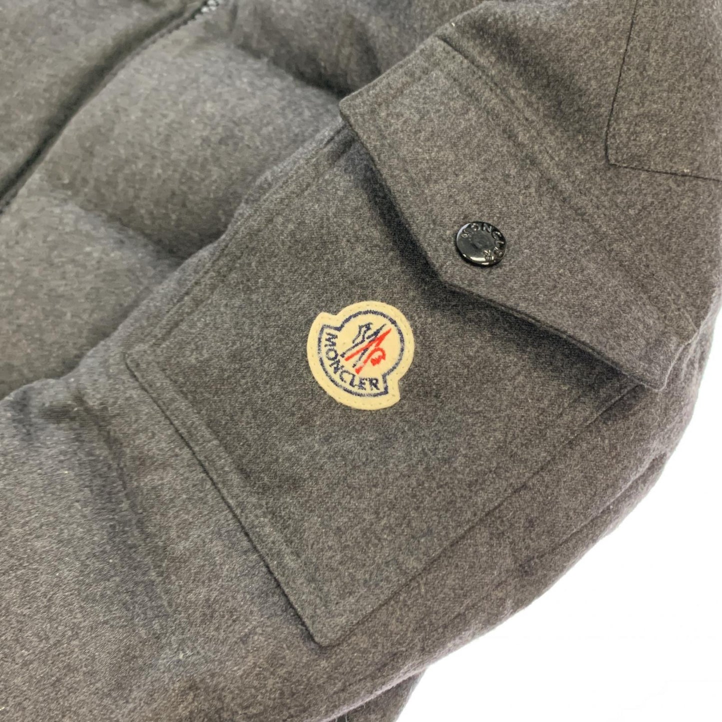 【中古】MONCLER | モンクレール MONTGENEVRE ダウンジャケット 32091403380554272 サイズ:0 国内正規品 グレー