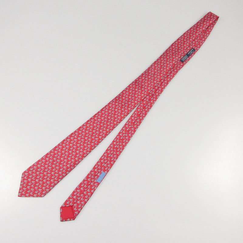 【中古】HERMES | エルメス SLOW COURSE ネクタイ 606160T
