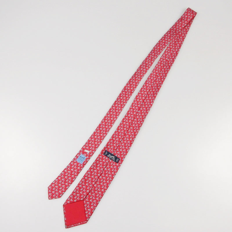 【中古】HERMES | エルメス SLOW COURSE ネクタイ 606160T