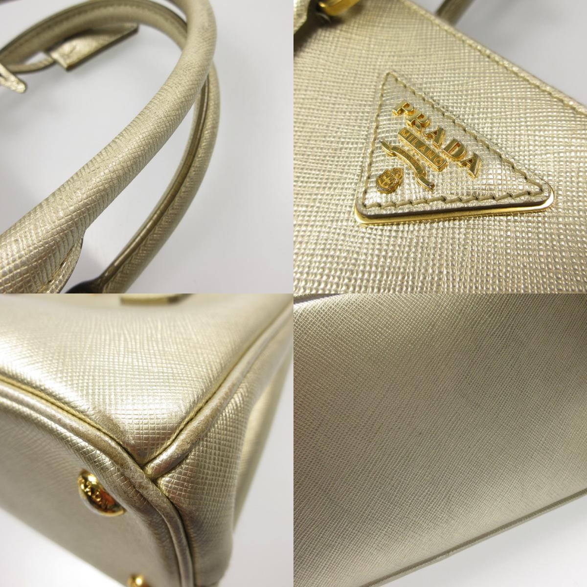 【中古】PRADA | プラダ ガレリアスモールバッグ その他バッグ 1BA896