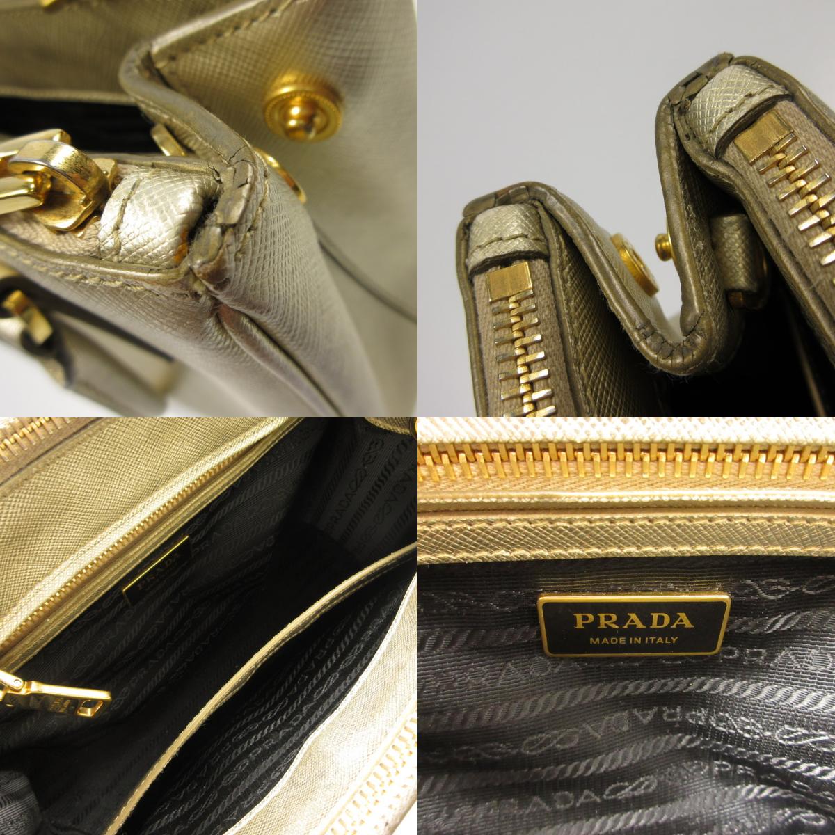 【中古】PRADA | プラダ ガレリアスモールバッグ その他バッグ 1BA896