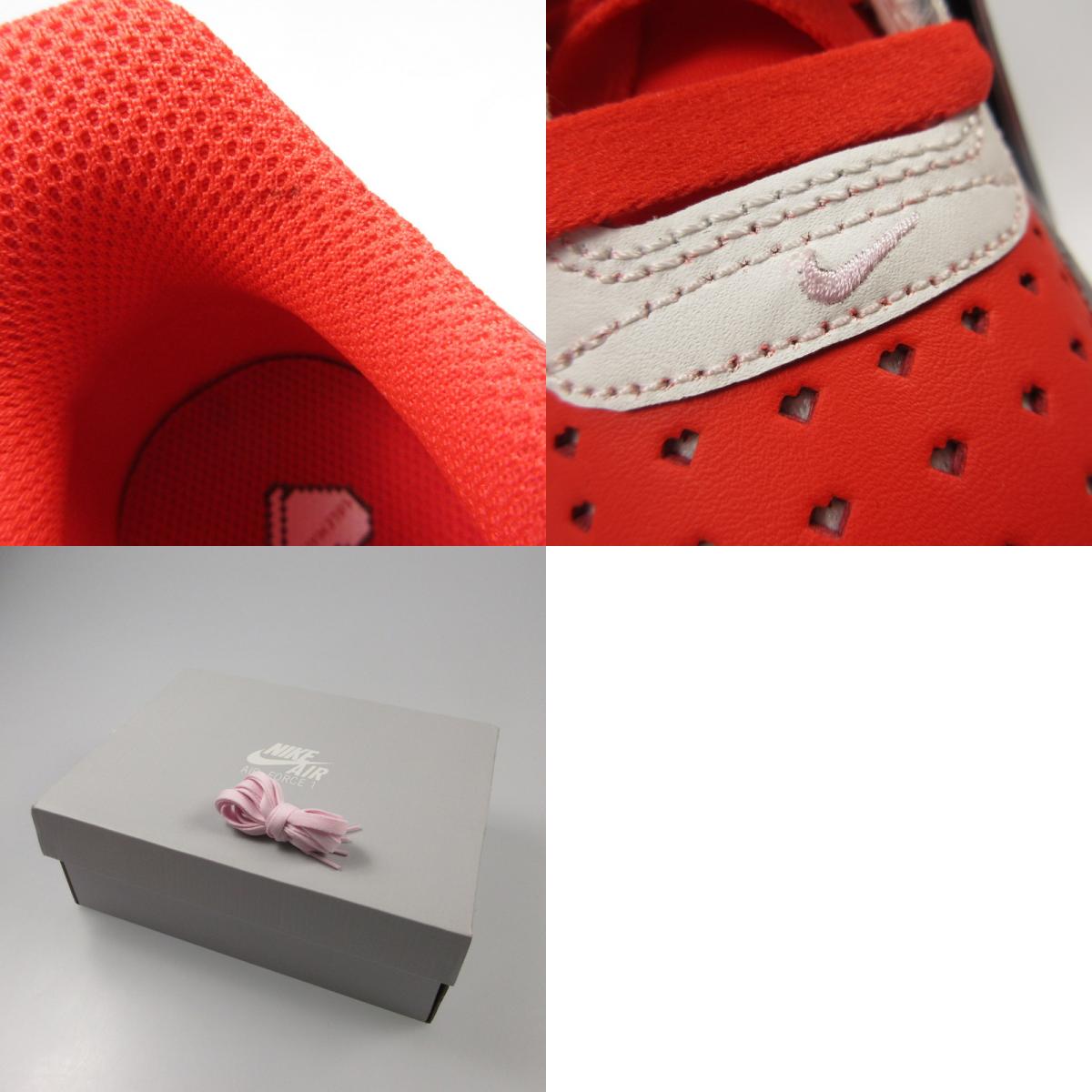 【中古】NIKE | ナイキ AIR FORCE 1 BG スニーカー HV5165-121 レッド 23.5cm