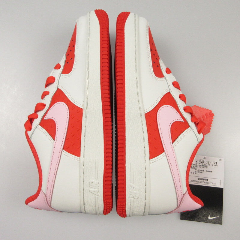 【中古】NIKE | ナイキ AIR FORCE 1 BG スニーカー HV5165-121 レッド 23.5cm