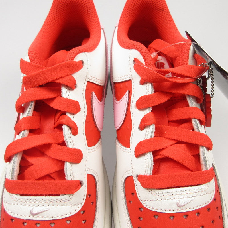 【中古】NIKE | ナイキ AIR FORCE 1 BG スニーカー HV5165-121 レッド 23.5cm