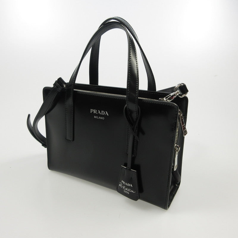 【中古】PRADA | プラダ Re-Edition 1995 その他バッグ 1BA357 ブラッシュドレザー