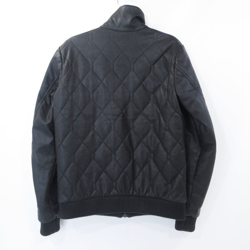 【中古】G-STAR | ジースター MEEFIC-R QLTY BOMBER ミリタリーコート D24726 ブラック サイズ:S