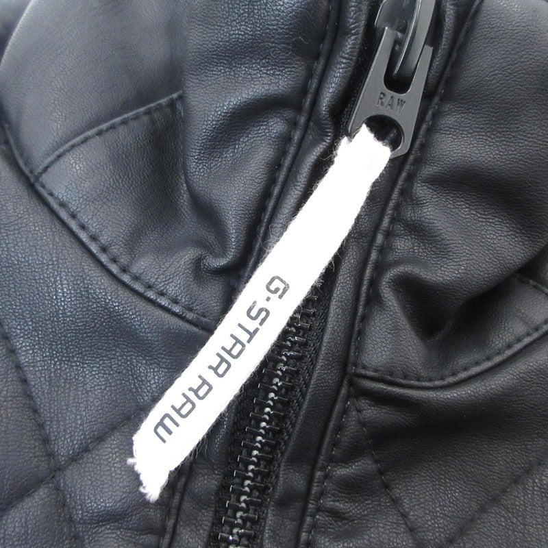 【中古】G-STAR | ジースター MEEFIC-R QLTY BOMBER ミリタリーコート D24726 ブラック サイズ:S