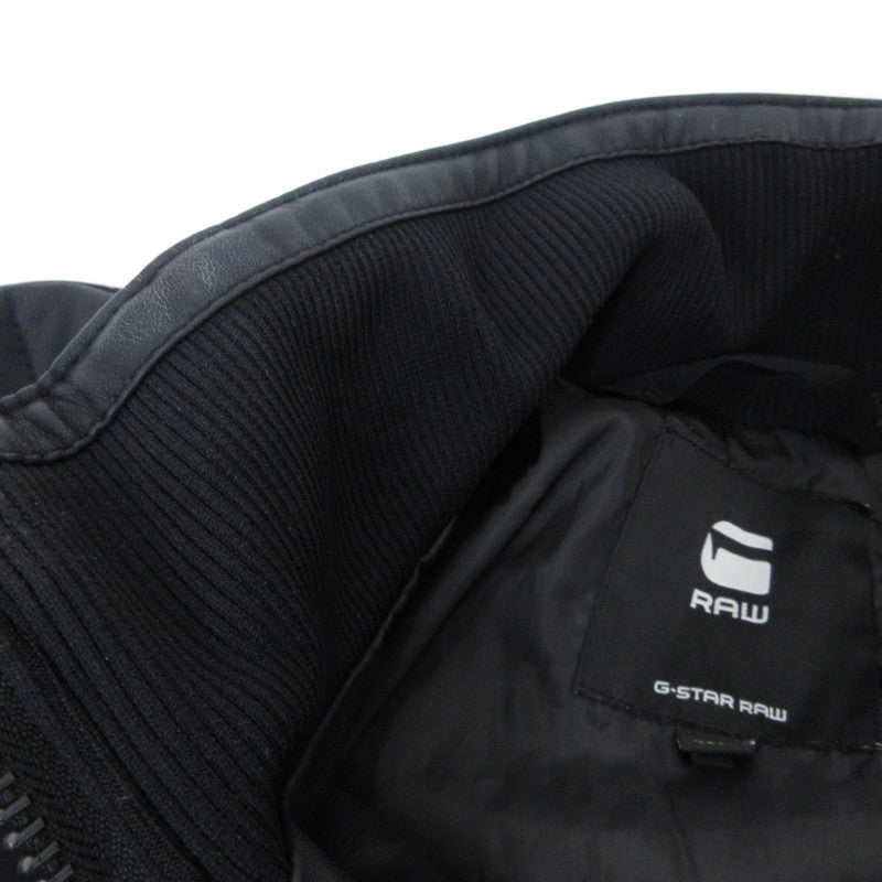 【中古】G-STAR | ジースター MEEFIC-R QLTY BOMBER ミリタリーコート D24726 ブラック サイズ:S