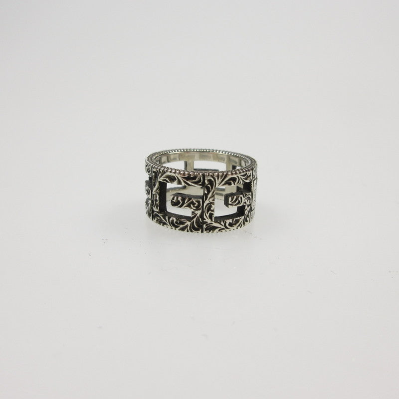 【中古】GUCCI | グッチ Gスクエア リング・指輪 551918