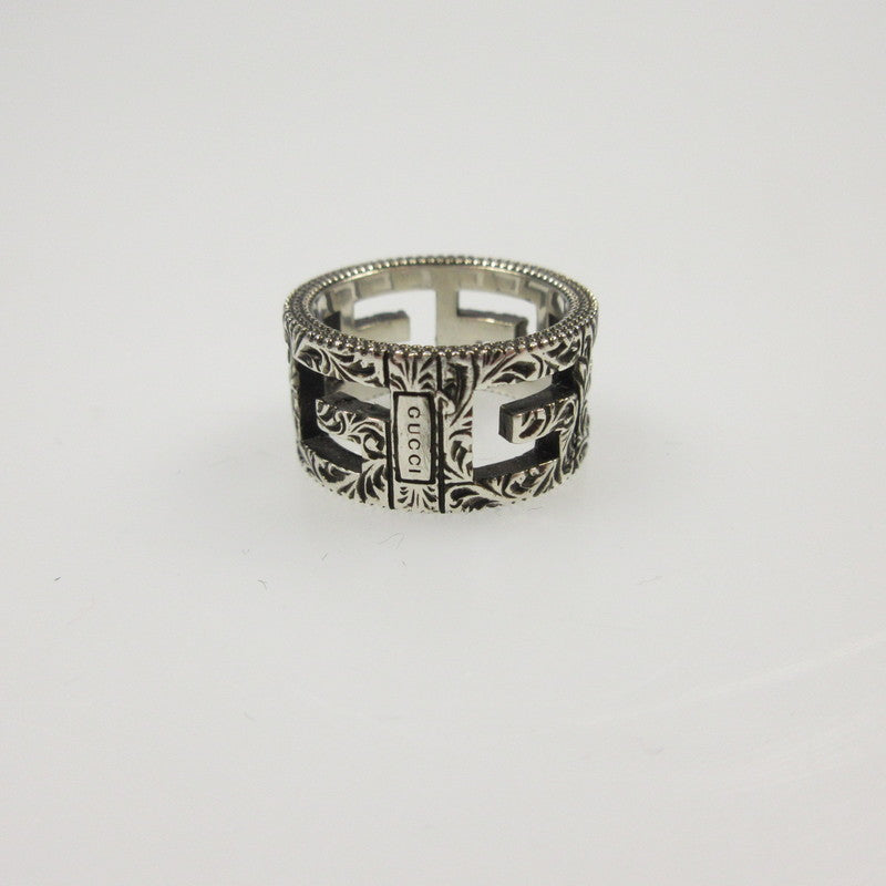 【中古】GUCCI | グッチ Gスクエア リング・指輪 551918
