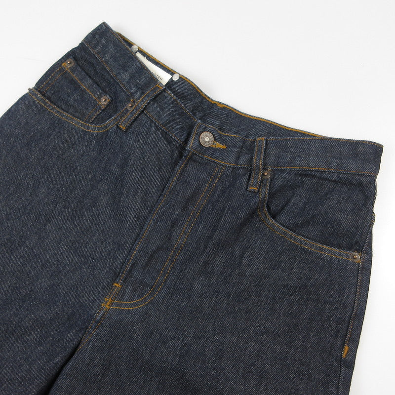 【中古】DRIES VAN NOTEN | ドリスヴァンノッテン PINE 1551 M.W.PANTS デニムパンツ 020927-1551-507 国内正規品 ネイビー